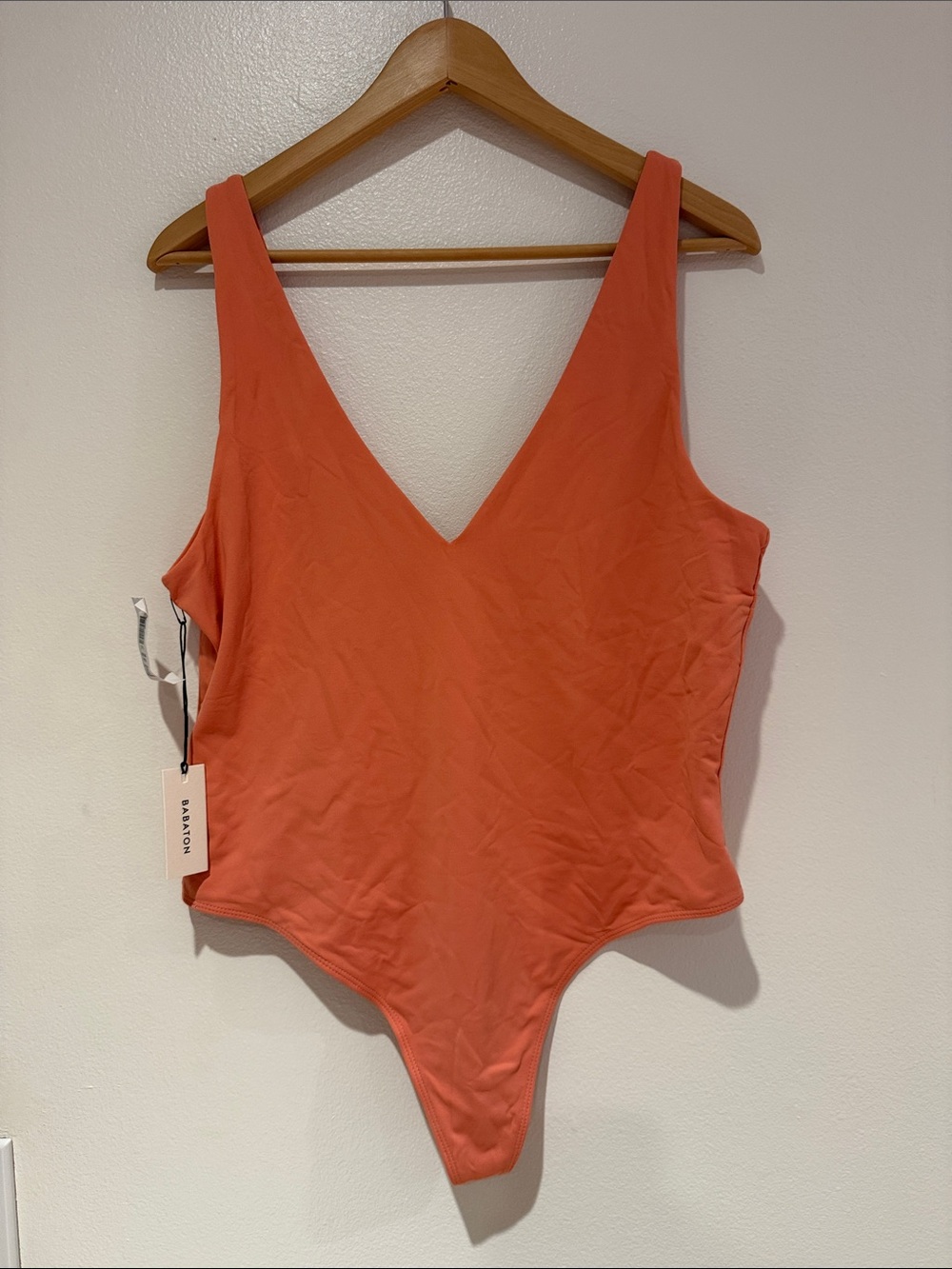 Babaton Coral V-Neck Bodysuit